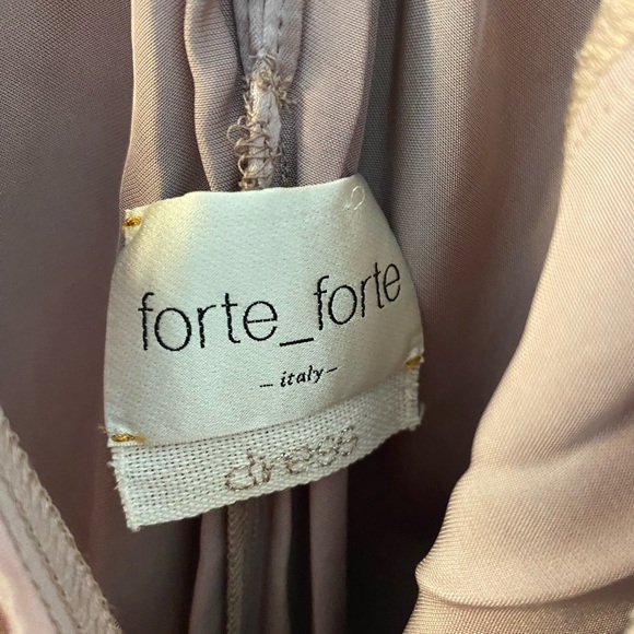 NWT Forte Forte Lilac Satin Slip Dress Size XS - Picture 3 of 13